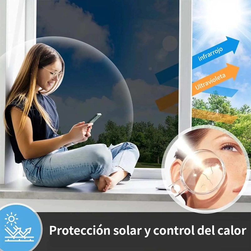 LAMINA ESPEJADA PARA VENTANAS 50 CM X 6 M - 4