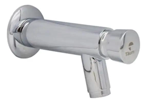 LLAVE DE LAVATORIO TEMPORIZADA PARA MURO - 1