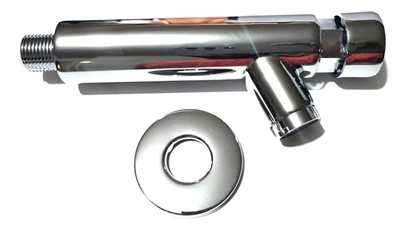LLAVE DE LAVATORIO TEMPORIZADA PARA MURO - 2