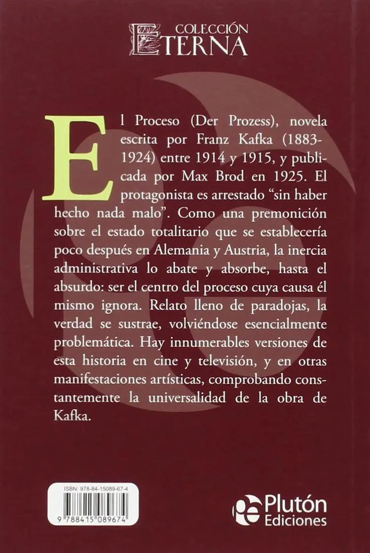 EL PROCESO DE FRANZ KAFKA - EDICION ESPECIAL - 2