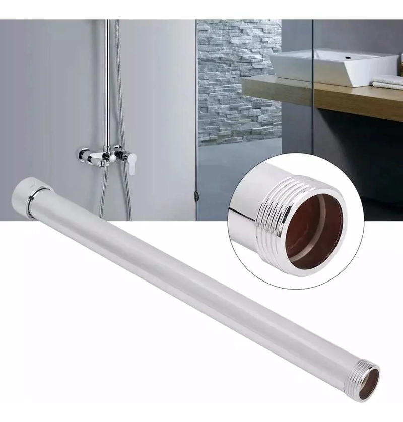 EXTENSION CROMADA PARA COLUMNA DE DUCHA 30 CM - 2