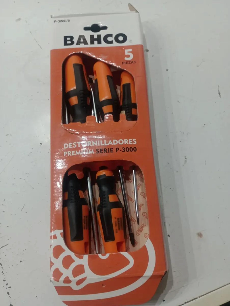 JUEGO DE DESTORNILLADORES 5 PIEZAS ERGONOME TRICOS - 1