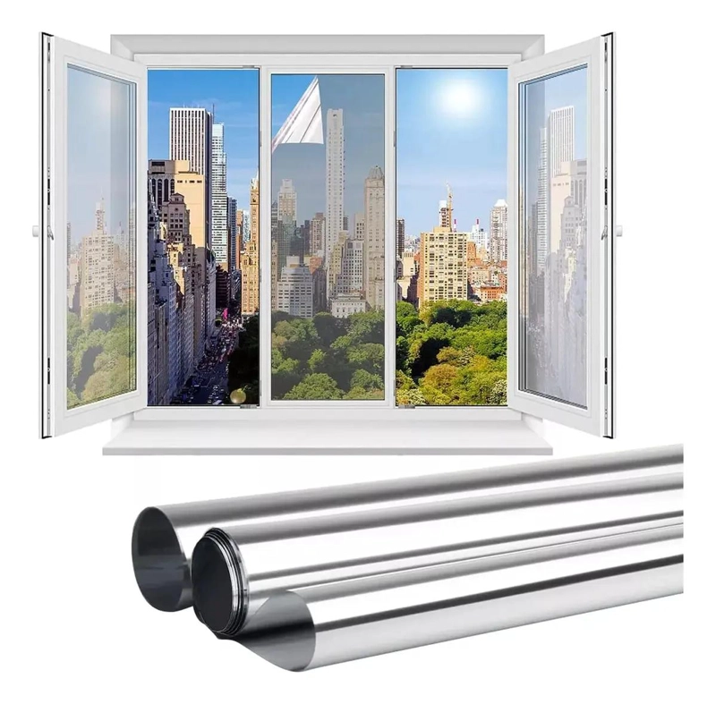 LAMINA ESPEJADA PARA VENTANAS 70 CM X 10 M - 1