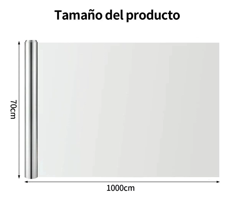 LAMINA ESPEJADA PARA VENTANAS 70 CM X 10 M - 2
