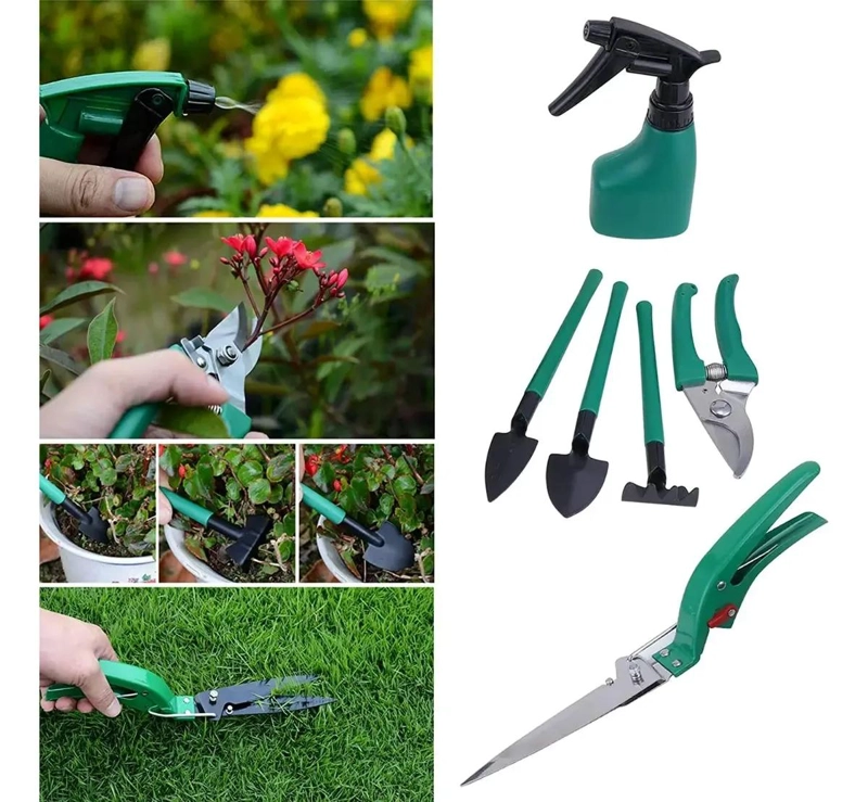 KIT DE HERRAMIENTAS DE JARDINERIA 10 PIEZAS - 4