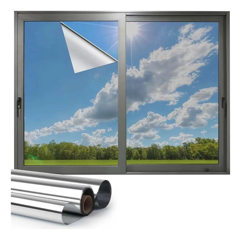 LAMINA ESPEJADA PARA VENTANAS 100 CM X 10 M - 1