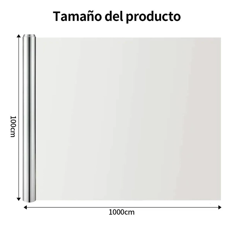 LAMINA ESPEJADA PARA VENTANAS 100 CM X 10 M - 2
