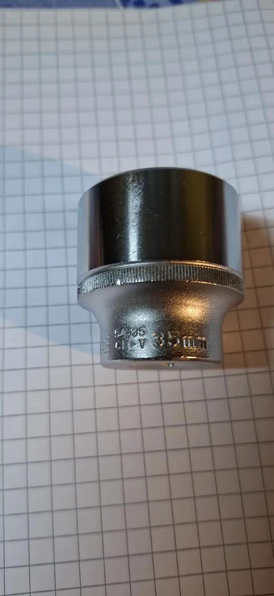 DADOS HEXAGONALES 1/2'' 33MM ACERO AL CROMO VANADIO - 3