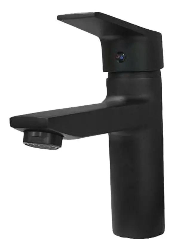 LLAVE MONOMANDO LAVATORIO ACABADO MATE NEGRO - 1