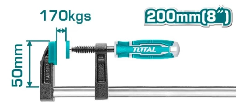 PRENSA SARGENTO TIPO F 50X200MM - 2
