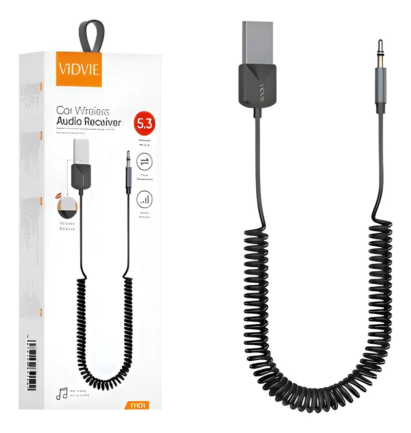 GENÉRICO CABLE RECEPTOR AUXILIAR BLUETOOTH 5.3 INALAMBRICO