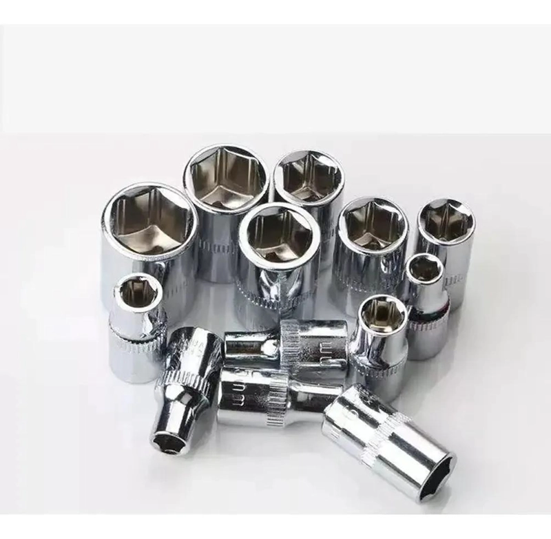 SET DE HERRAMIENTAS CON DADOS 46 PIEZAS ACERO - 5