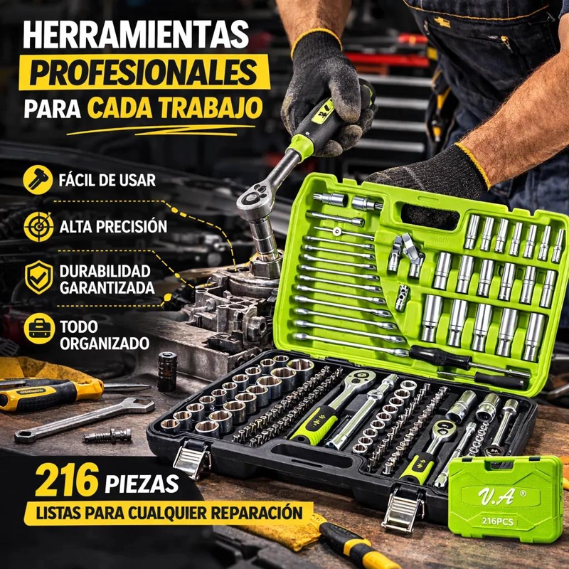 SET DE DADOS EN TRES MEDIDAS 216 PIEZAS - 5