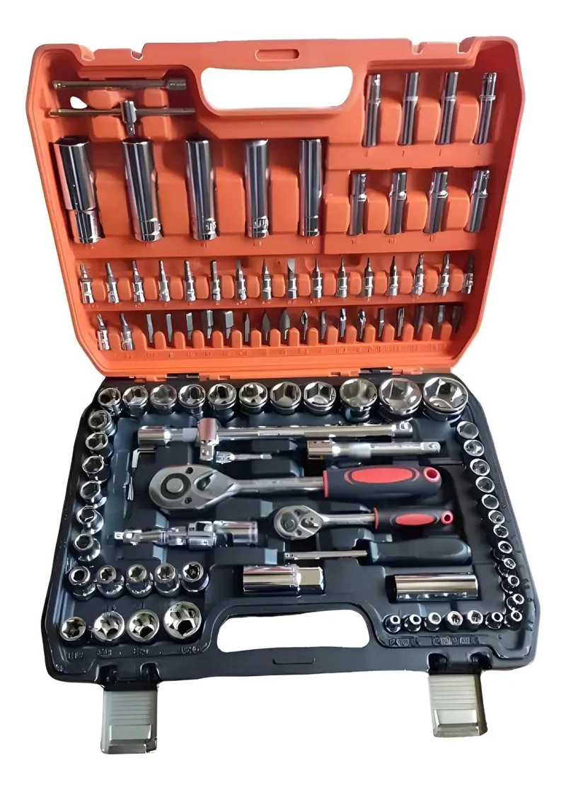 SET PROFESIONAL DE DADOS CROMO VANADIUM 108 PIEZAS - 1