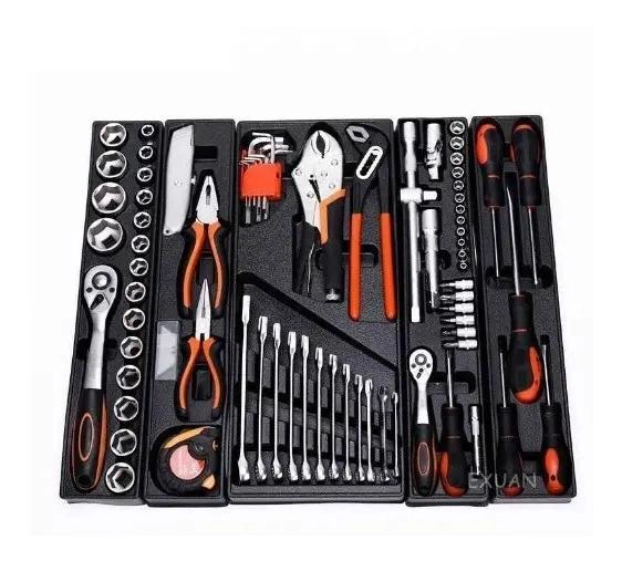 CAJA PORTATIL METALICA CON 85 PIEZAS DE HERRAMIENTAS - 3