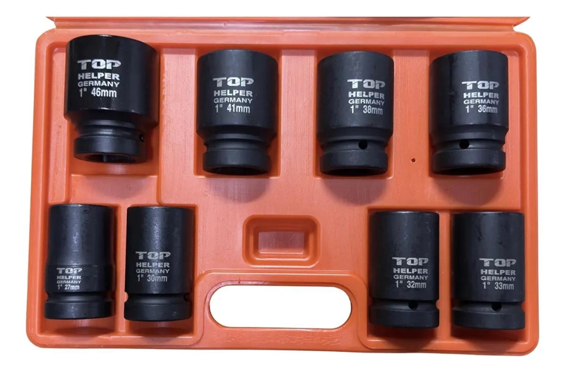 JUEGO DE DADOS DE IMPACTO DE 1 PULGADA 8 PIEZAS - 3
