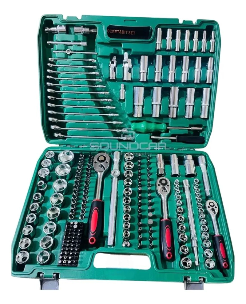 SET DE HERRAMIENTAS COMPLETO DE 216 PIEZAS - 2
