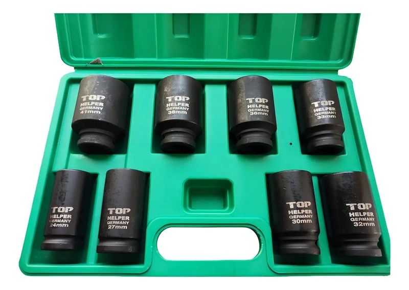 SET CAJA DADOS IMPACTO CUADRANTE 3/4 8 PIEZAS - 1