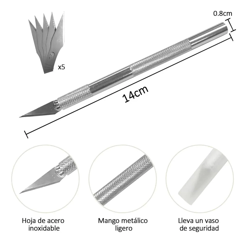 KIT DE HERRAMIENTAS BASICAS PARA MODELISMO 26 PIEZAS - 3
