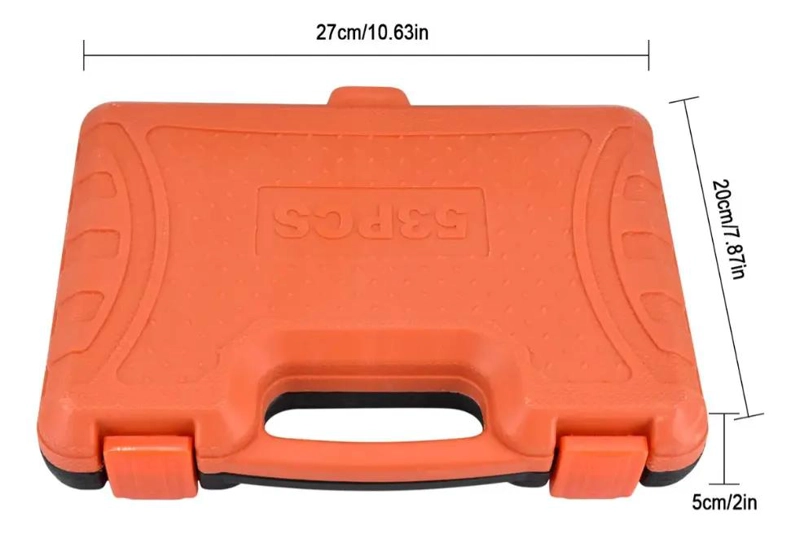 SET DE DADOS Y HERRAMIENTAS 1/4 PULG 53 PIEZAS - 2