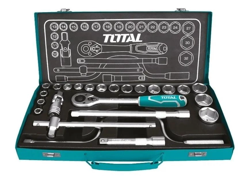 MALETIN CON CHICHARRA TOTAL TOOLS THT141253 - 1
