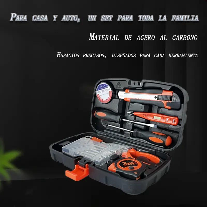 SET DE HERRAMIENTAS MANUALES 22 PIEZAS PORTATIL - 5