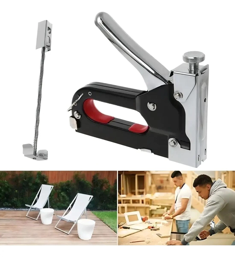 ENGRAPADORA MANUAL PARA TAPICERIA CON GRAPAS - 4