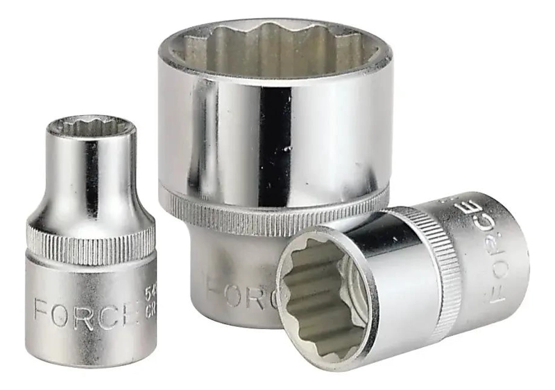 JUEGO DE DADOS POLIGONAL 1/2'' DE 5/16'' A 1 1/4'' - 3