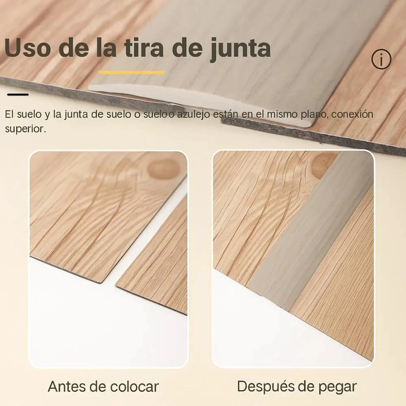CINTA DE TRANSICION AUTOADHESIVA PVC 2M - 3