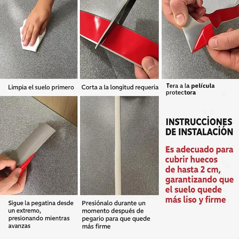 CINTA DE TRANSICION AUTOADHESIVA PVC 2M - 7