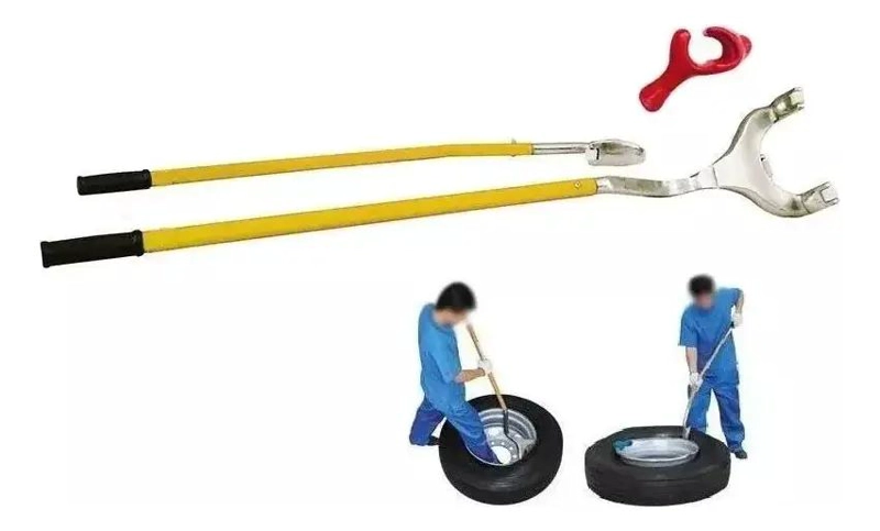 JUEGO DE 3 BARRAS DESMONTADORAS PARA NEUMATICOS DE CAMION - 5