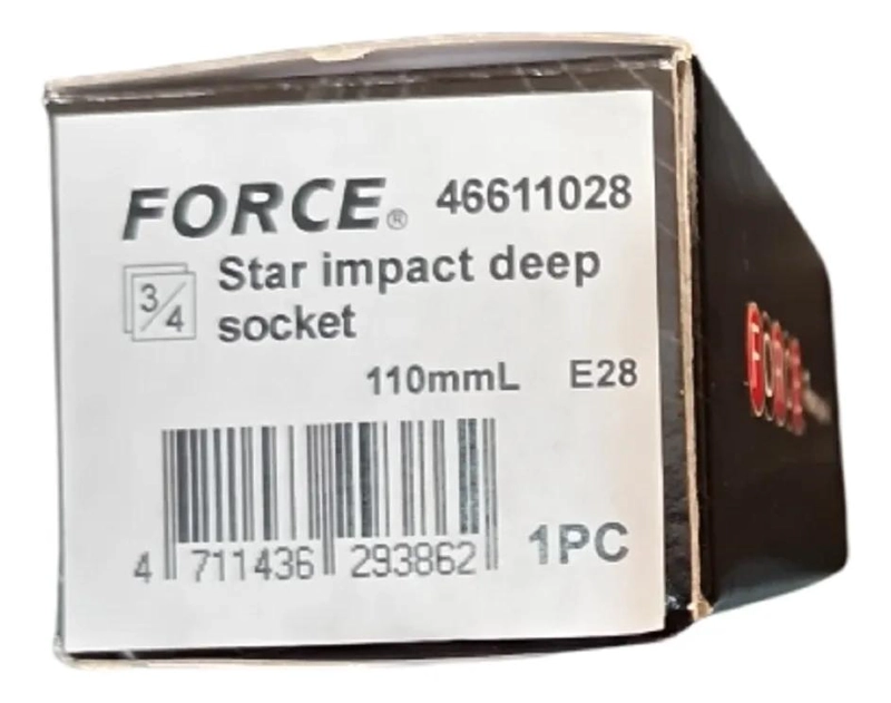 DADO TORX 3/4'' E28 DE 110MM PARA VEHICULOS SCANIA - 4