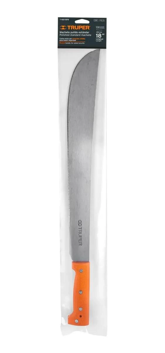 MACHETE ESTANDAR 18' CON CACHA ERGONOMICA - 2
