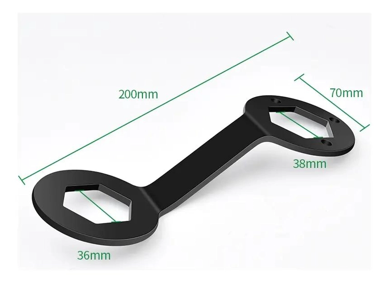 LLAVE DE LAVADORA DOBLE PUNTA 36/38MM - 2