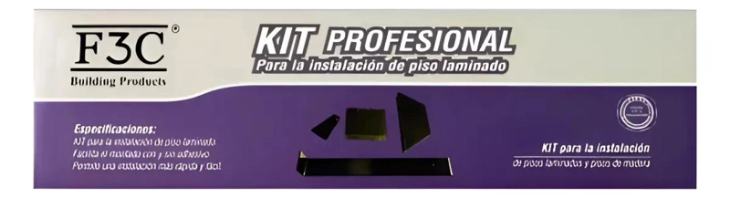 KIT PROFESIONAL PARA INSTALACION DE PISO LAMINADO - 1