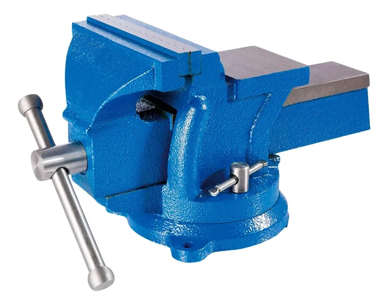 PRENSA TORNILLO DE BANCO 6 PULGADAS AZUL - 1