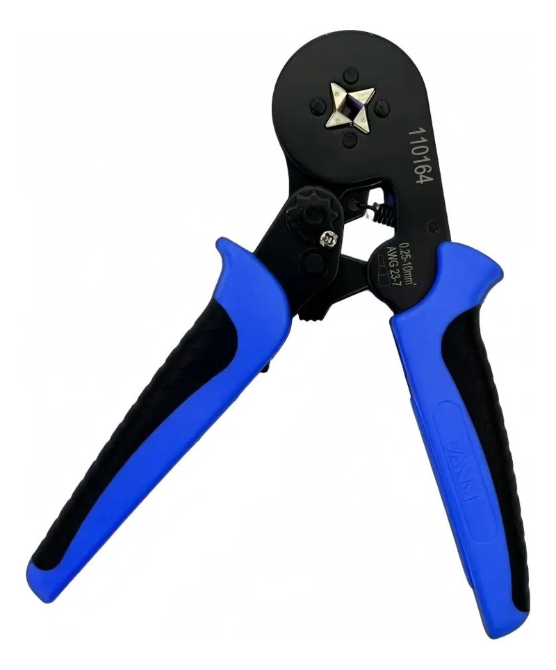 PINZA PARA COMPRIMIR TERMINALES 0,25 A 10 MM² - 4