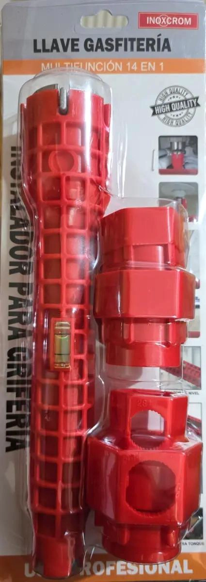 LLAVE MULTIFUNCION 14 EN 1 PARA GASFITERIA - 2