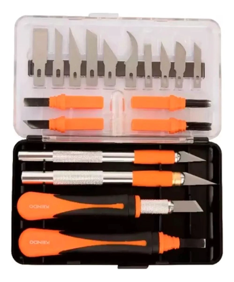 JUEGO DE 22 PIEZAS CUCHILLOS DE PRECISION - 2