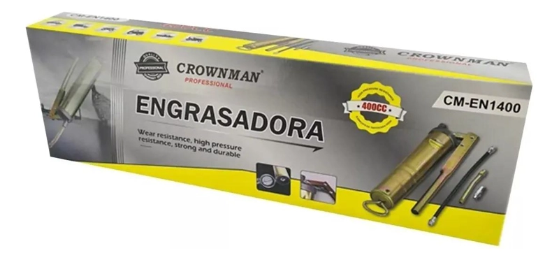 ENGRASADORA MANUAL 400CC PORTATIL Y ERGONOMICA - 2