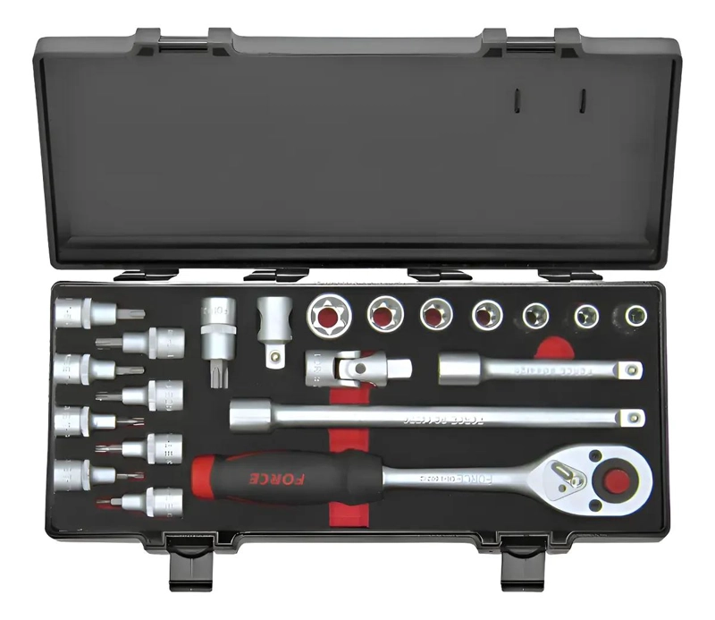 JUEGO DE DADOS TORX MACHO 21 PIEZAS - 1