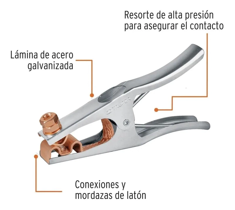 PINZAS DE ALTA PRESION 300 A 20 CM - 2