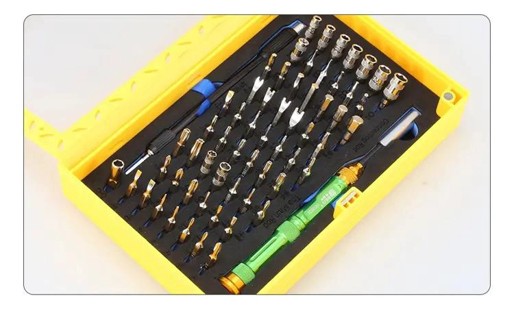 KIT DE DESTORNILLADORES DE PRECISION 63 PIEZAS - 2