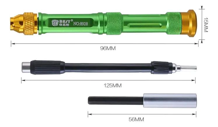 KIT DE DESTORNILLADORES DE PRECISION 63 PIEZAS - 5