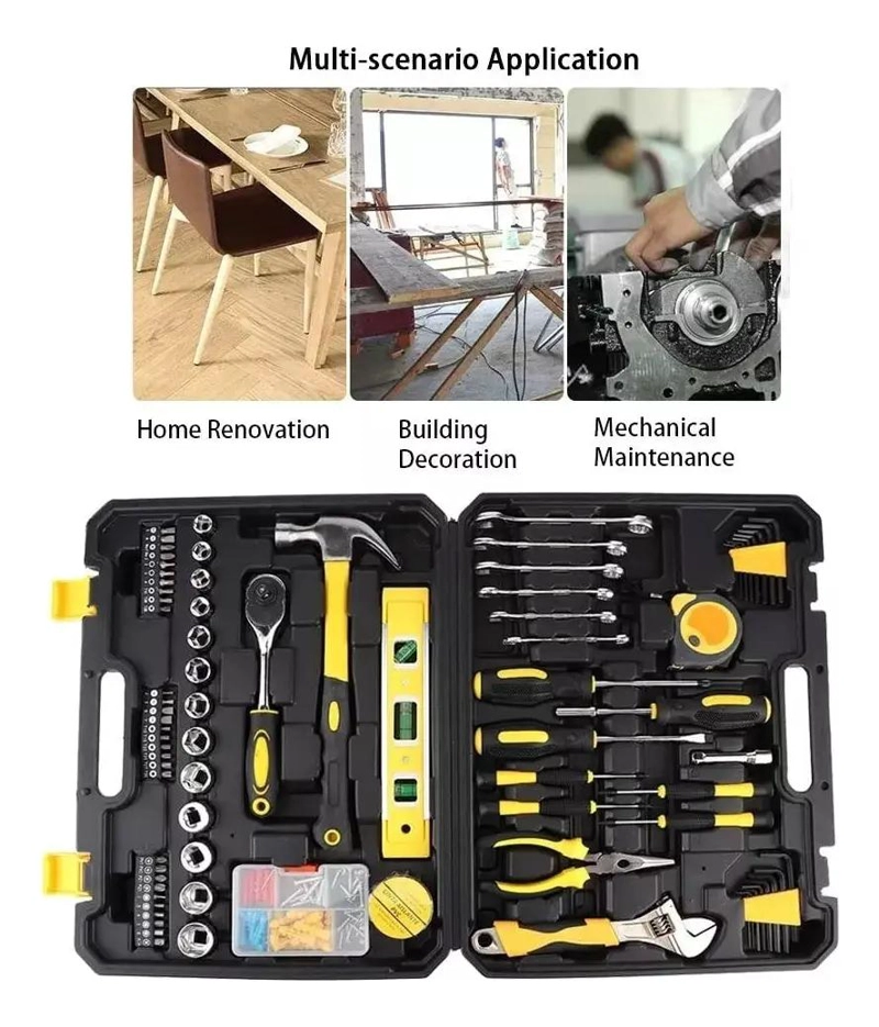 SET DE 108 HERRAMIENTAS MANUALES CON MALETIN - 2