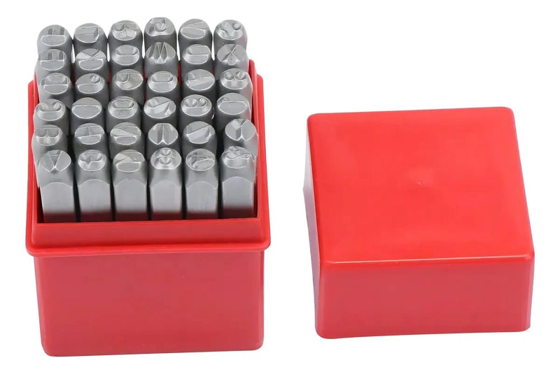 JUEGO DE NUMEROS Y LETRAS PARA MARTILLO 8 MM 36 PIEZAS - 3