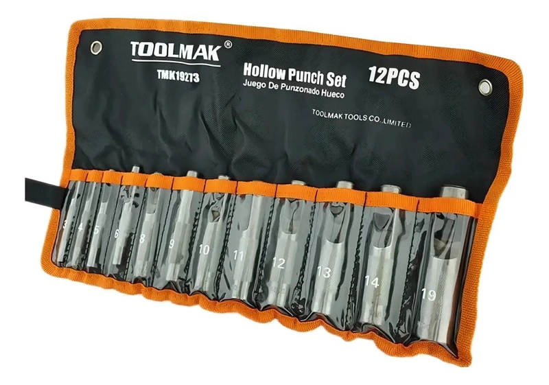 CONJUNTO SACABOCADOS DE IMPACTO 12 PIEZAS - 2