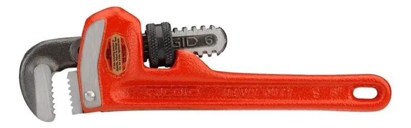 LLAVE STILSON RECTA PARA TUBOS 153 MM - 1