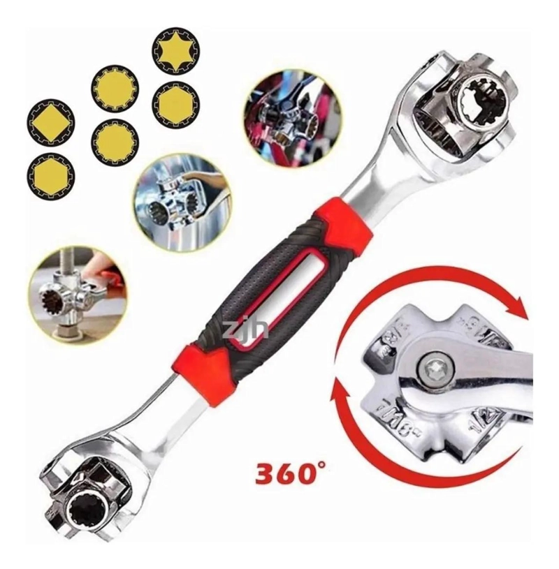 LLAVE MULTIFUNCIONAL 48 EN 1 ROTATIVA 360° - 3