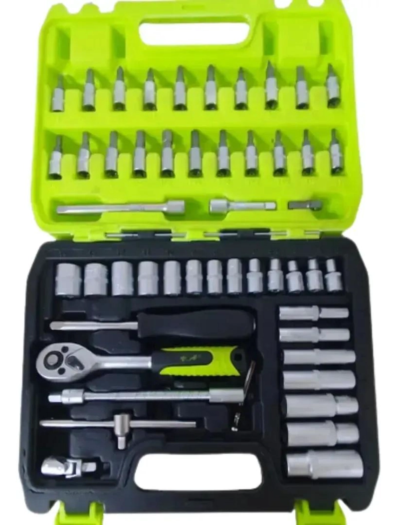 KIT DE HERRAMIENTAS COMBINADAS 53 PIEZAS USO GENERAL - 1
